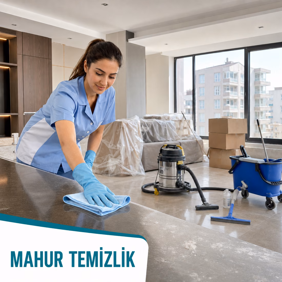İnşaat sonrası temizlik detay görseli